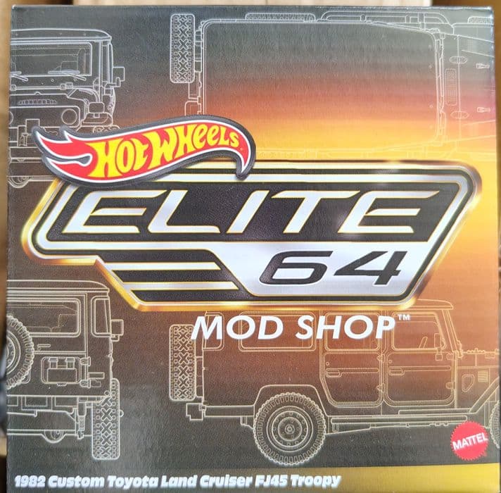 Hot wheels elite 64 1982 Toyota Land cruiser FJ 45 Trophy
