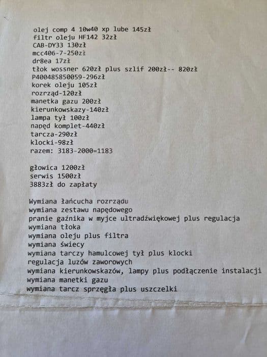 Yamaha raptor YFM 350R 2008r.