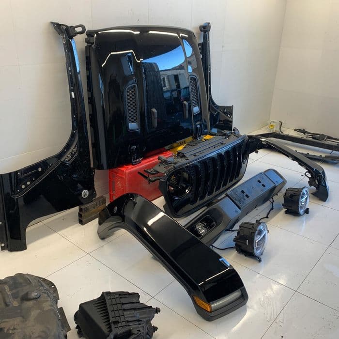 Maska Zderzak Błotnik Px8 Lampy Pas Chłodnice Jeep Wrangler Iv Jl 20R