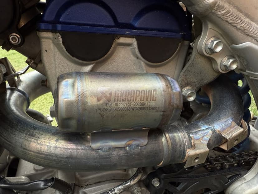 Yamaha YZF 250! 2021R! 100MTH! Akrapovic! (sxf,yzf,crf,kxf)