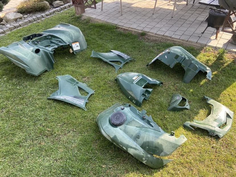 Plastiki osłony obudowy Yamaha grizzly 700 nowy model od *2016* 2020