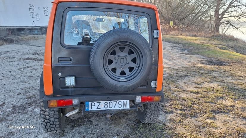 Suzuki Samurai 1.6 16v offroad pług zdrowy