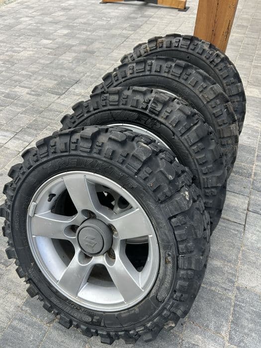 Koła felgi opony alufelgi suzuki jimny vitara samurai