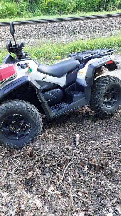 Quad Can-Am 570 XT Outlander MAX poj 650 z wgraną mapą 800R doposażony