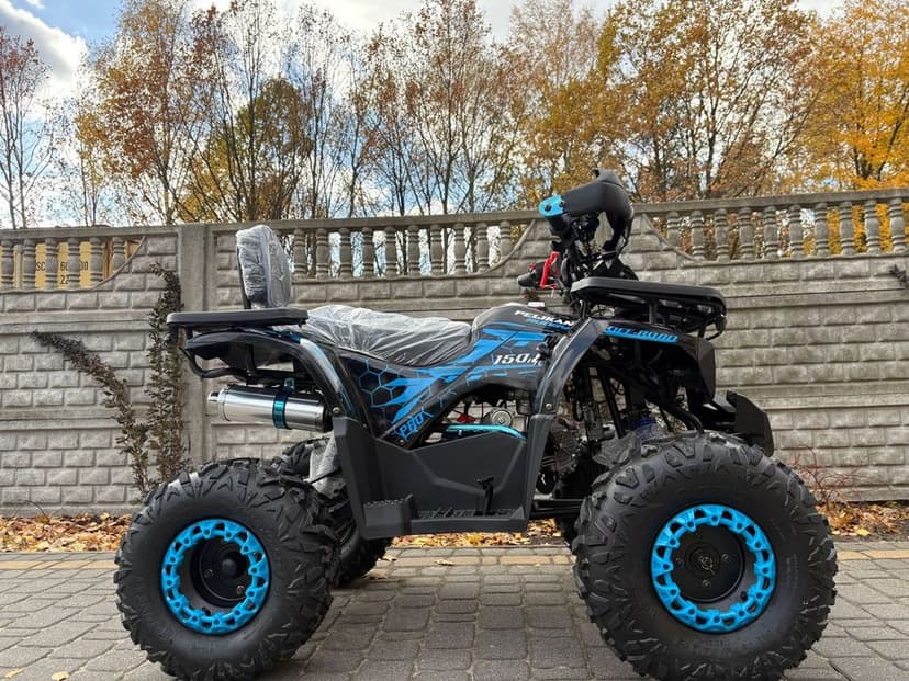QUAD PELIKAN 150cc Duża Rama LEDY HAK Niezawodny Silnik raty dostawa