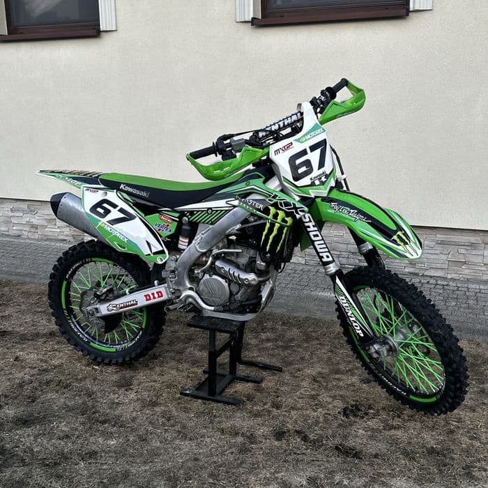 kawasaki kxf 250  2015R WTRYSK Podwójny Renthal Showa Zadbany