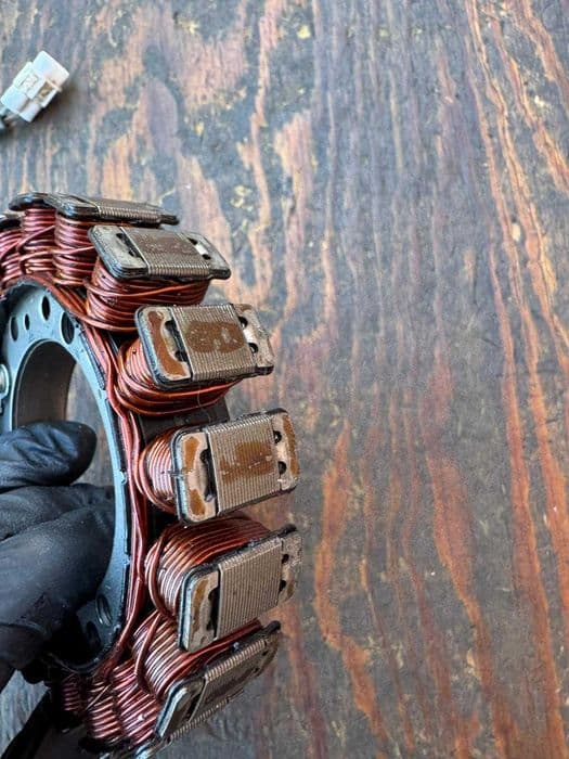 iskrownik uzwojenie stator stojan alternator kawasaki KFX 700 r 04-11