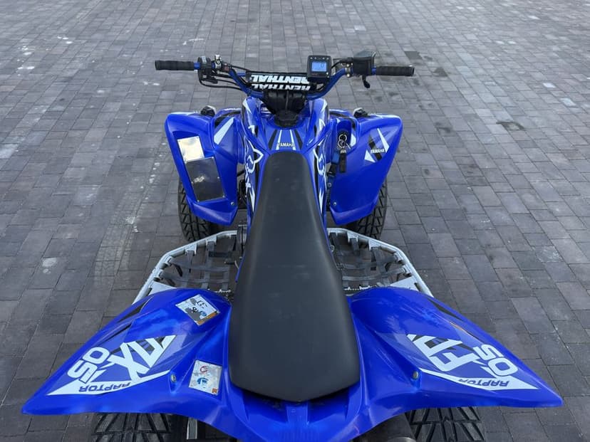 Yamaha raptor 350 , Homologacja 2012