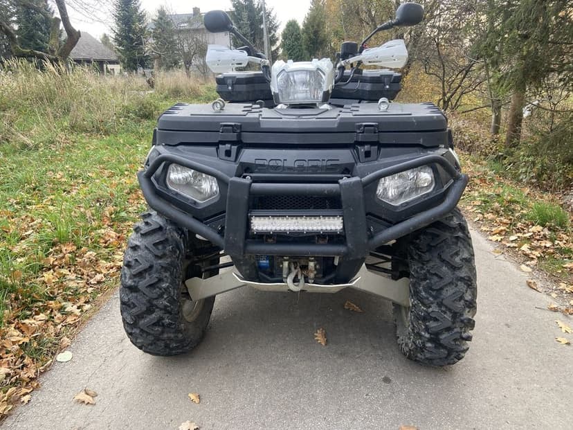 Wahacz lewy prawy zwrotnica amortyzator piasta Polaris sportsman 850