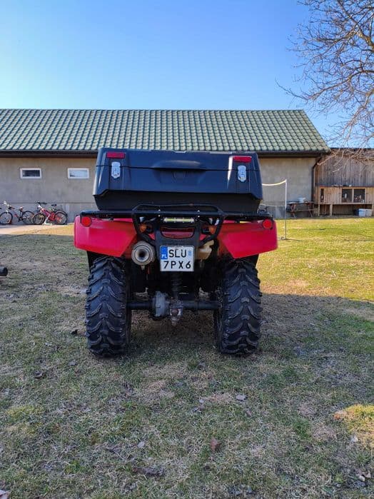 Honda TRX500 z homologacją