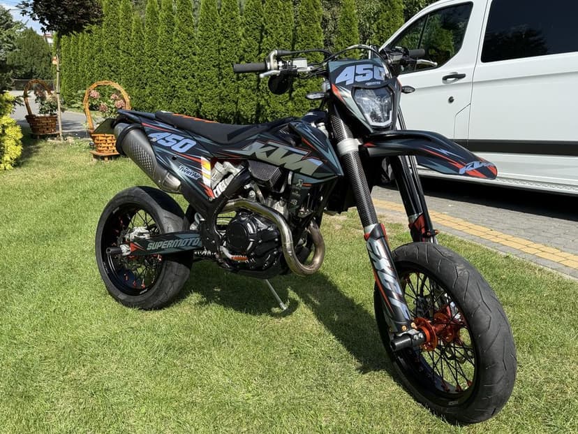 Ktm exc-f 450 kat. A2 Supermoto Enduro Akrapovič Zmienne mapy 6days