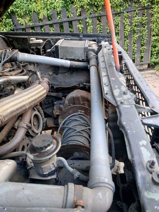 Toyota Land Cruiser LJ 70 nie skończona przeprawówka .