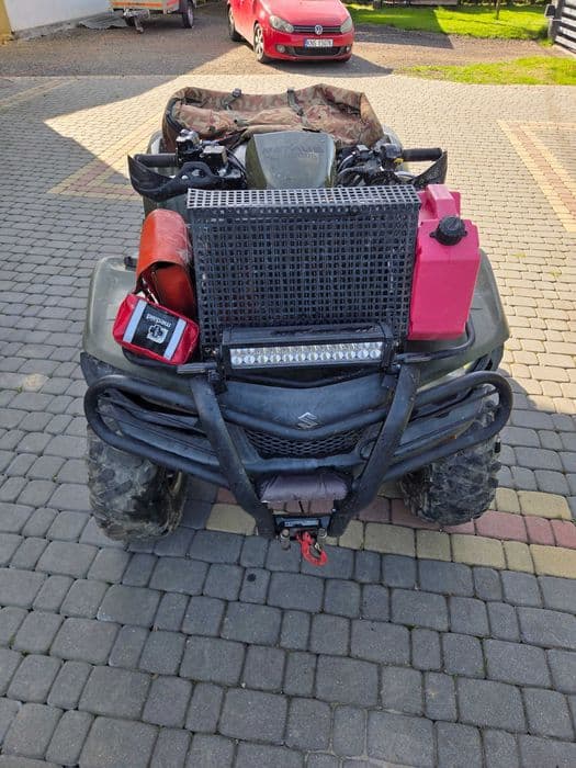 Suzuki kingquad 750 zarejestrowany oc wyciągarka
