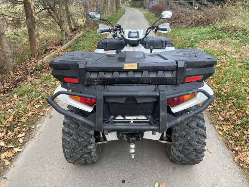 Wahacz lewy prawy zwrotnica amortyzator piasta Polaris sportsman 850