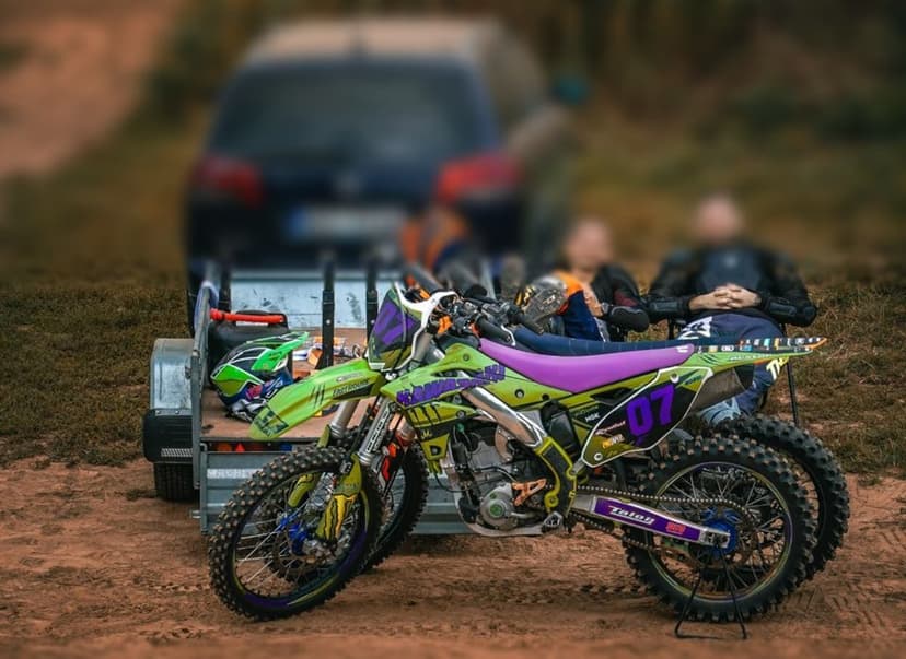 Kawasaki Kxf 250 16r Udokumenowany Remont, Dużo Akcesori