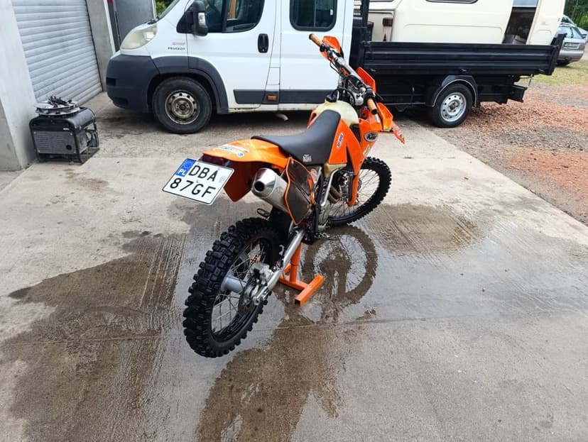 KTM 520 exc zarejestrowany rfs