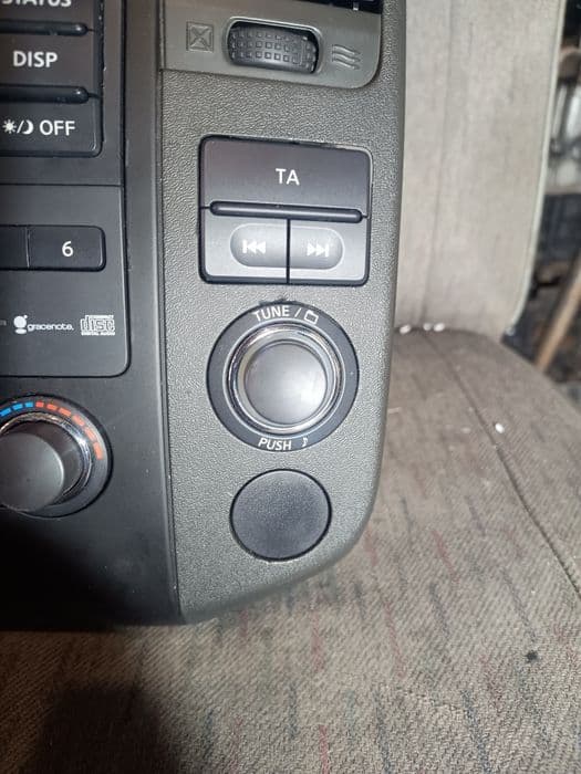 Panel sterowania radia nawiewu Nissan Navara D40 oryg 05-14r kpl gwar
