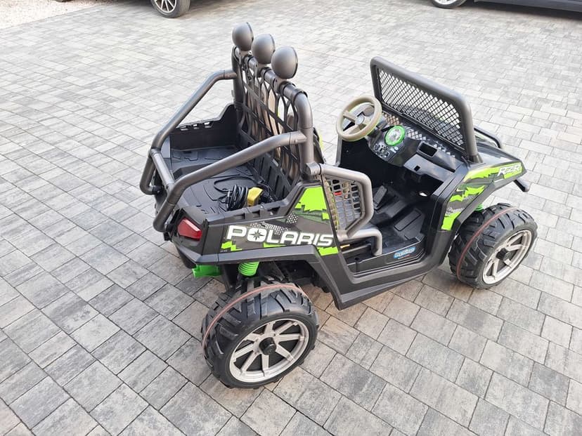 Peg Perego Polaris Ranger Rzr 24V Green Shadow Quad
