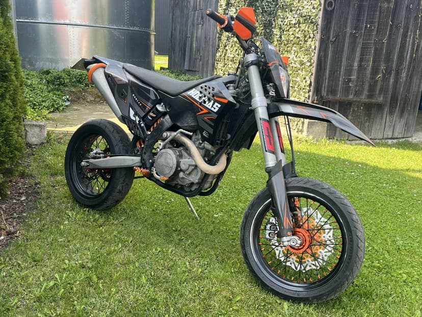 KTM exc 400 supermoto