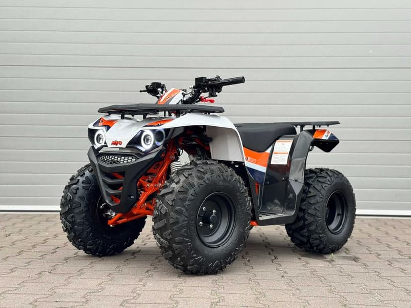 Quad Kayo AU125, LED, Angel Eyes, Licznik, Mały, Dla Początkujących,