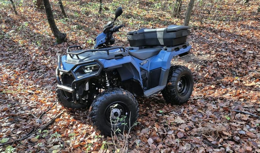 Quad Polaris Sportsman 570 wspomaganie