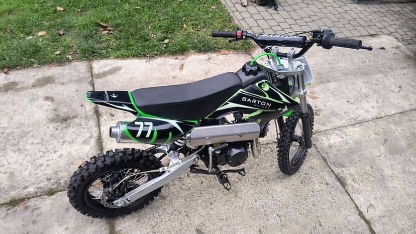 Cross 125 Barton jak nowy mało używany dla dziecka zamiana quad