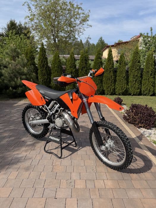 KTM SX 125 świeżo po generalce tłok B i korba 5mth temu, nowe plastiki