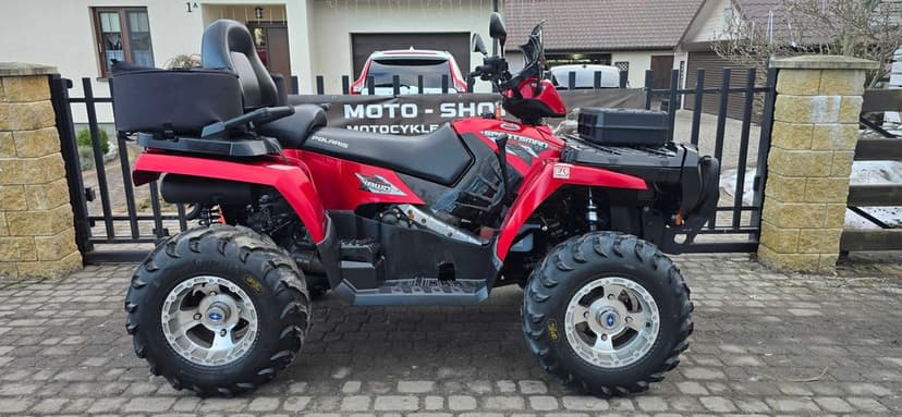 Quad Polaris Sportsman 800 Twin 4x4! Long! 2008r! Homologacja L7e 15Kw
