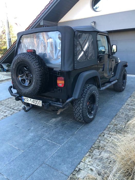 Jeep Wrangler TJ  pojemność  silnika  2400 cm