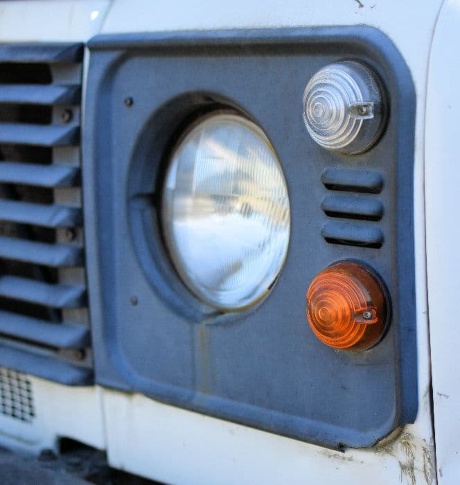Reflektor Lampa przód prawa/lewa Land Rover Defender