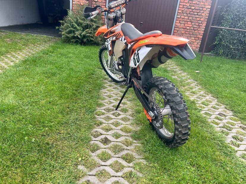 KTM EXC 200, 2012r, zarejestrowany, przegląd, ubezpieczenie.