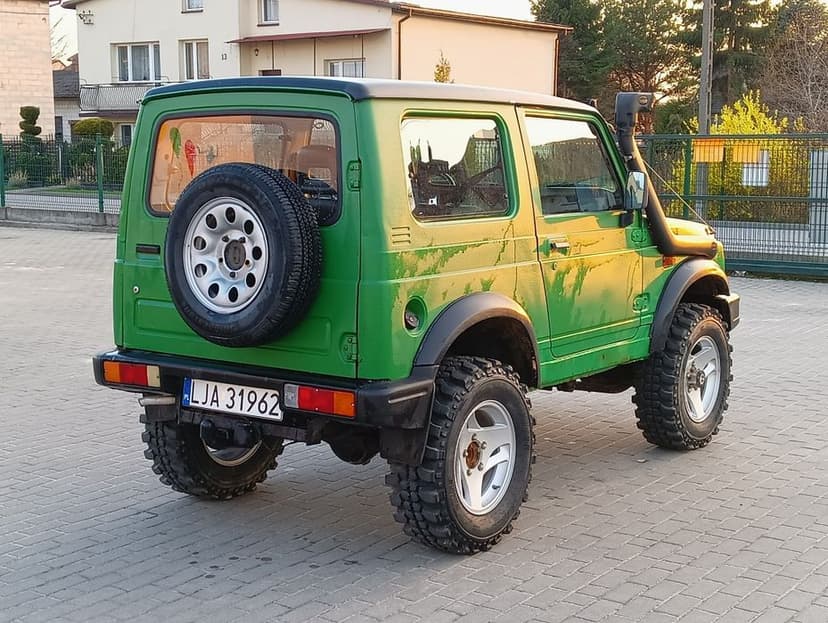 Suzuki Samurai Coily (wspomaganie+oryginalnie na sprężynie)