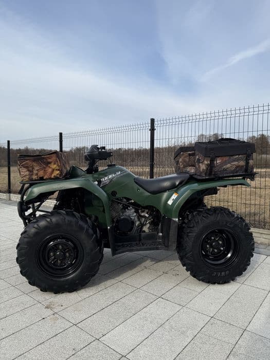 Yamaha Grizzly 350*TOP STAN*kufry - hak - wyciagarka bruin kymco