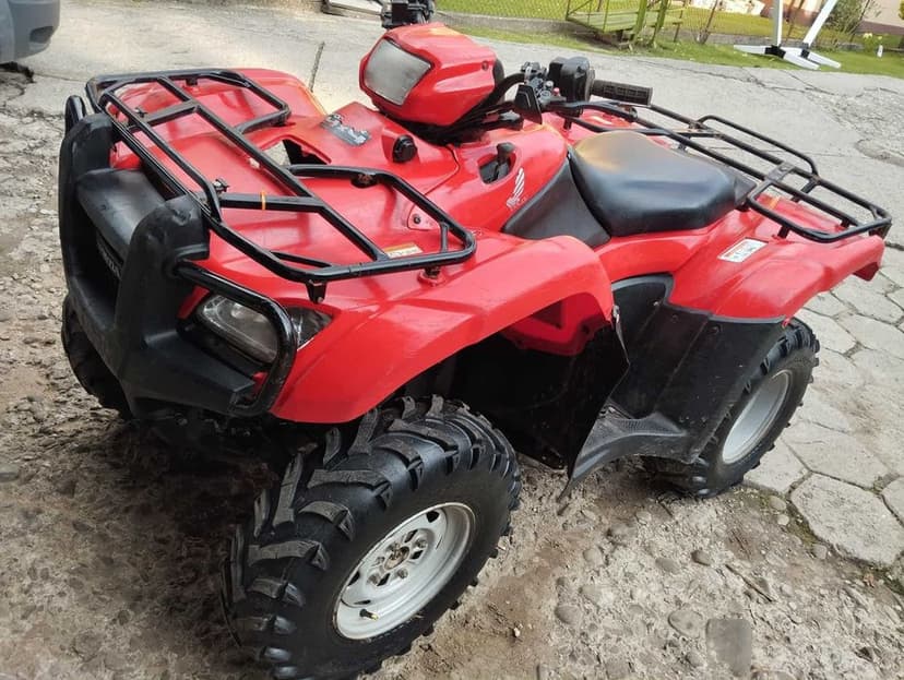 Honda trx 500cm 2013r,Foreman wspomaganie 4x4 Okazja !!!