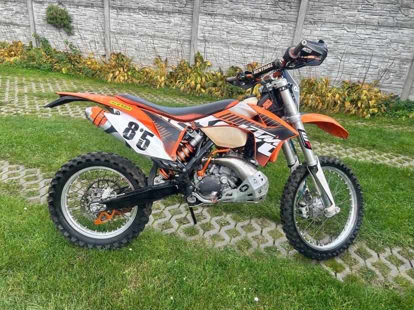 KTM EXC 200, 2012r, zarejestrowany, przegląd, ubezpieczenie.