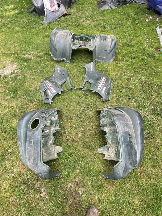 Plastiki owiewki osłony Yamaha grizzly 550/700 komplet