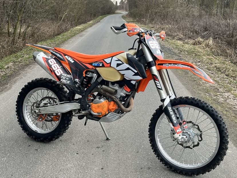 KTM XC-F 250 z 2014 Dodatki Remont