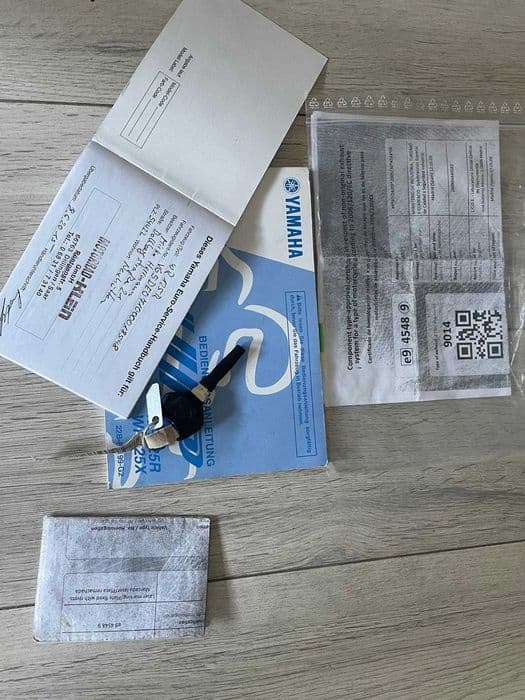 Yamaha WR 125 na prwko A1/B Homologacja