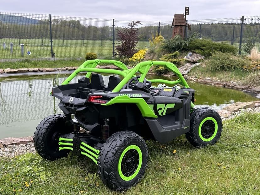 AUTO na akumulator 2-osobowy Pojazd Autko BUGGY 4X200 Watt 24V CAN-AM