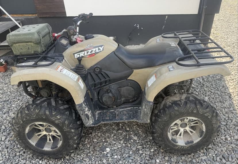 Yamaha grizzly 660 quad ATV 4x4