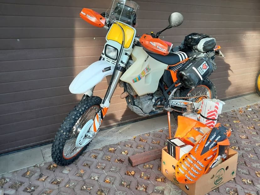 Ktm exc 500 zarejestrowany enduro rally  wtrysk