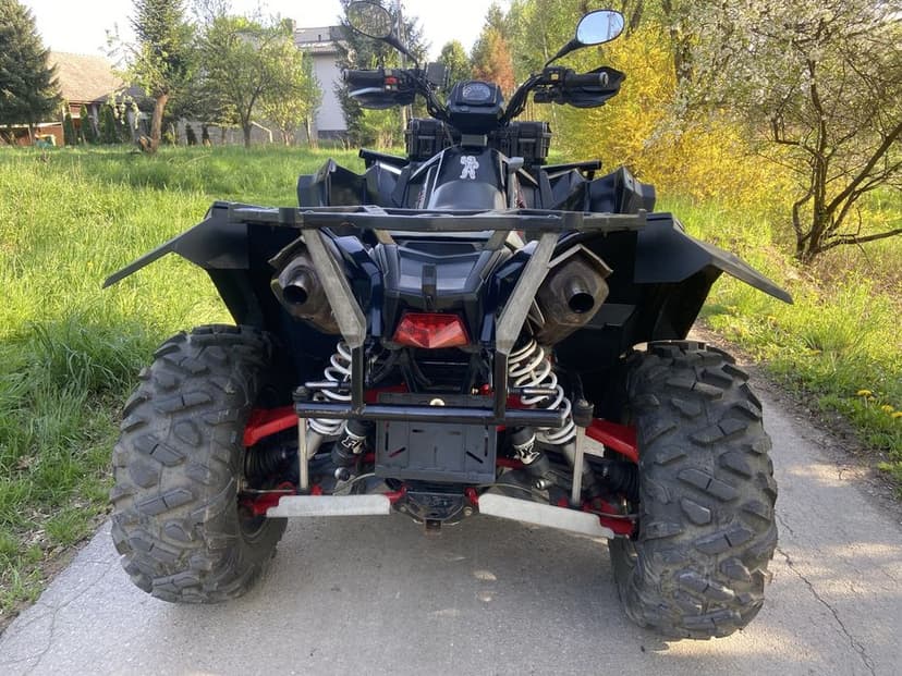 Rama zarejestrowa w PL polaris scrambler 1000 xp 2015r kwity PL rama