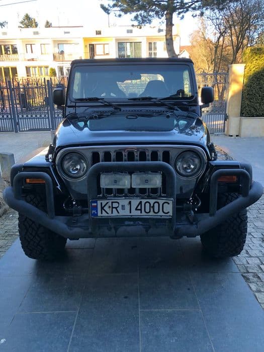 Jeep Wrangler TJ  pojemność  silnika  2400 cm