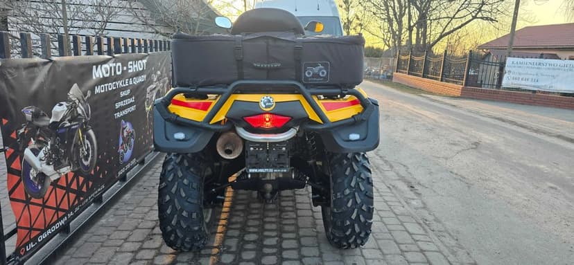 Quad Can Am Outlander 650 ! 4x4 ! LONG ! 2009r! Homologacja L7e 15Kw!