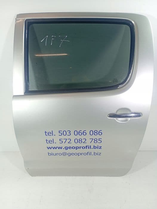 Toyota HILUX 7 VII 05-15 DRZWI LEWE TYLNE TYŁ kod lakieru 1F7