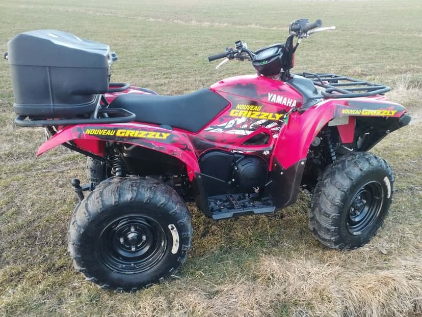 Quad Yamaha Grizzly 700 EPS * 2017 * T3B * kufer * hak