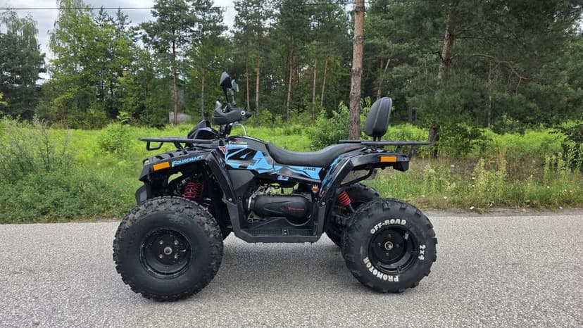 Quad 250 Fourcraft XXl bashan linhain Hak automat led atv quad 250
