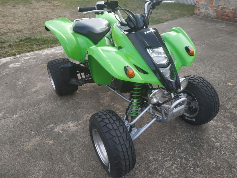 Kawasaki kfx 400 jak ltz TRX Zarejestrowany homologacja