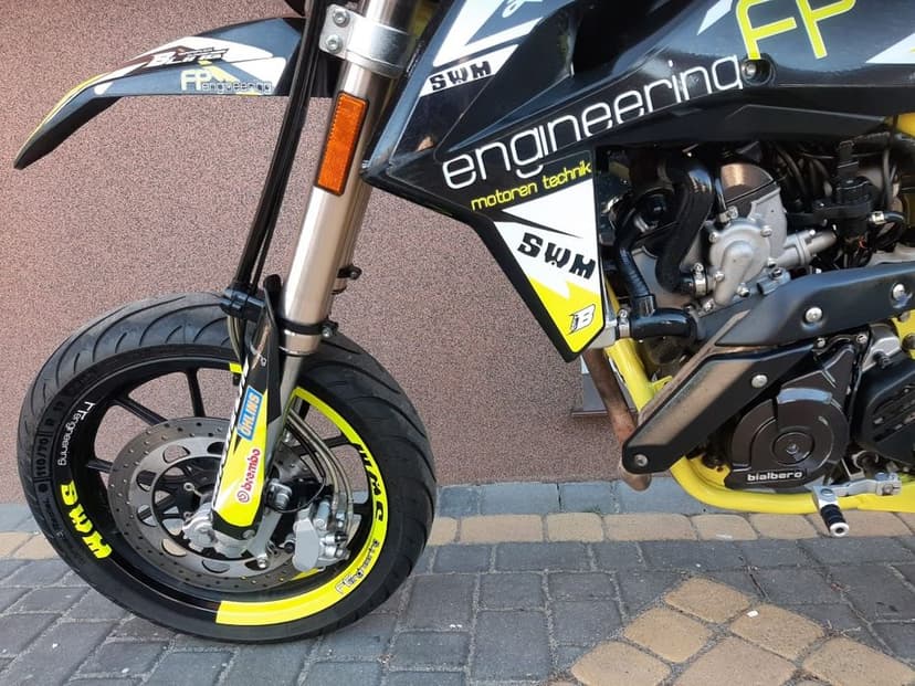 SWM 125 (YAMAHA, WR) na kat. B