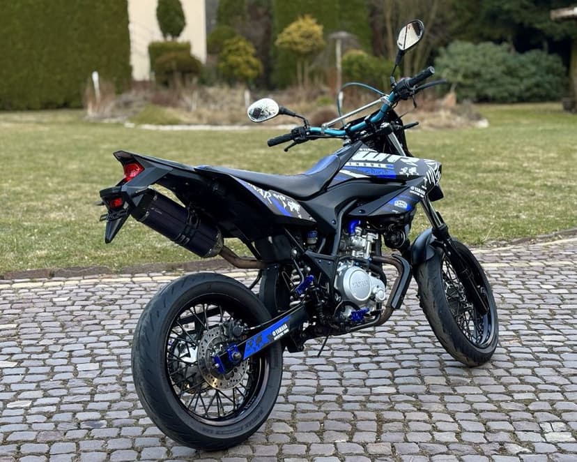 YAMAHA WR 125 Kat. A1/B Motocykl 125cm3! (Sx kx dt cr rm yz) Supermoto